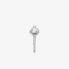 New Brand 925 Sterling Silver Classic Sparkle Halo Ring For Women Wedding Rings Fashion Jewelry4111121