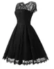 New Black Lace Gótico Curto Colorido Vestidos De Casamento Com Mangas Curtas Simples Informal Abaixo Do Joelho País Não Branco Vestidos de Noiva 50 s