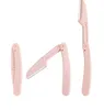 Folding eyebrow shaping knife is convenient to carry macro blade eyebrow trimmer tool 3 pcs/set 20 sets