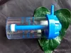 Sauerstoffflasche Acryl Shisha Großhandel Glasbongs Ölbrenner Glaswasserpfeifen Bohrinseln Raucher Kostenlose