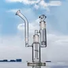 TORO Bong Glass Water Bongs Fumar Dab Rigs Percolater Oil Rig removível Water Pipe Recycler Thick Base 18mm Joint Free Shipping