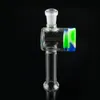 Wasserpfeifen 10 mm 14 mm Nector Collector Kit Dab Straw Tips mit Silikonbehälter für Glaswasserbongs, Rohre, Bohrinseln