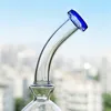 Bongs for smoking accessories Tornado Perk Glass Water Blue bong pipe hookahs Recycler Glass Bong Free Curved Nail Bucket Hand Oil Rigs