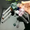 Glazen pijpen roken fabricage handgeblazen waterpijpkleurig skelet skeletglas rokende set set