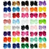 6 pouces fille cheveux arcs couleur bonbon Barrettes Lolita cheveux bowknot enfants filles Pinces à cheveux Accessoires 40 Couleurs