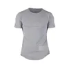 Summer Men GYM Sport Running T Shirt Compression Tight Short Sleeve Fitness Workout Training Tees Quick Dry Bodybuilding Tshirt