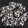 10,12,14,16,18,21mm klassiek Verzilverd Wild Multi-Purpose DIY Kreeft Sleutelhanger Sieraden Accessoires LXK004 CLASS HAKS