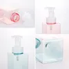 250 ml plastic zeep dispenser fles vierkante vorm schuimende pomp flessen zeep mousses vloeibare dispenser schuimflessen verpakking flessen GGA2087