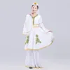Xinjiang Uyghur Vêtements de danse Adulte ethnique Costume style Inde robe de danse Danseur folklorique Chinois élégant costume de scène