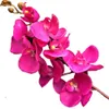 Orchids Simulation Real Touch Butterfly Orchid PU Cymbidium Artificial Flowers 14 colors For Wedding Centerpieces Decoration