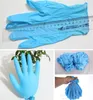 DHL Fast Shipping ! 4 Size S-XL Disposable Nitrile gloves 100pcs Start Protective Gloves Factory Salon Household Rubber Garden Gloves FS9517