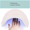 UV LED مصباح المصباح مجفف الأظافر 36W USB مصباح UV Mini لـ Manicure التجفيف السريع لجميع المواد الهلامية تلميع الأظافر الأدوات ARTS9884650