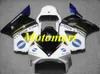 Wersja wyścigowa Zestaw targowy dla Honda CBR900RR 954 02 03 CBR 900RR 2002 2003 ABS White Black Blue Fairings Set + Gifts HE10