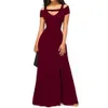 2019 Herbst Damen Kleider Königsblau Kalte Schulter Frontschlitz Flare Maxi Langes Kleid Vestido Festa Abend Partykleid PD622863634