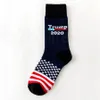 USA Flags Pattern Lovers Gockands Us Trump 2020 Sports Sock Black Red Fashion Hose Fit Men Woman RRA1775