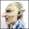 Maschera di goblins spaventosi Big Nose Big Terrible Monster Sloth Mask Party Halloween Cosplay Accessorio Toy Gift1574028