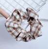 Резинки для волос плед Scrunchies повязка на голову эластичные девушки ленты для волос спортивный танец тюрбан группа дети аксессуары для волос 7 дизайн бесплатная доставка DHW3482