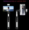 Hot Selling A18 Integrerad Bluetooth Selfie Stick med Tripod Fill Light Portable Wireless Handheld Monopod Stöd Horisontell Vertikal