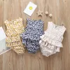 Schöne Neugeborene Baby Kleidung Säuglingsspielanzug 2019 Neueste Kinder Baby Mädchen Floral Rüschen Spielanzug-overall Outfit Baby Sommer Prinzessin Kostüm