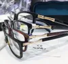 Wholesale- brand designer eyeglass frames designer brand eyeglasses frame clear lens glasses frame oculos 3253 with case
