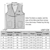 2020 Men Women Outdoor USB Infrared Heating Vest Jacket Winter Flexible Electric Thermal Clothing Waistcoat Hiking Dropship