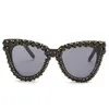 Diamant Vintage Katze Sonnenbrille Frauen Luxus Marke Kristall sonnenbrille Bling Edelstein Rahmen Brillen UV400 Großhandel