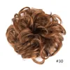 Oubeca Synthetisch Flexibel Haar Broodjes topknot Krullend Scrunchy Chignon Elastische Rommelig Golvend Scrunchies Wrap Voor Paardenstaart Extensions Voor Vrouwen