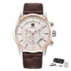 A marca de luxo Benyar Men Watches Full Steel Sports Wrist Watch Men's Army Military Watch Man Clock Relógio Relógio Masculino300D