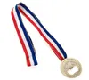 No.1 Boyun Şeridi ile Altın Madalya Şişesi Açıcıları Ödül Partisi Metal Bira Şişesi Açıcı Düğün Doğum Sporları Hediyeleri