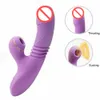 DIBE Sucking clitoris Vibrator 7 speed Vibrator Female Masturbation Automatic Telescopic Suction Absorber Sex toys for women J2222