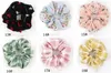 Scrunchy Stirnband Haarbänder Vintage Floral Scrunchie Pferdeschwanz Haar Seil Gestreift Plaid Polka Kopfschmuck Hahnentritt Haar Zubehör CZYQ6092