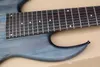 Guitarra elétrica de baixo preto foste mão esquerda com rosa de rosa de pescoço usando corpo 8 strings que fornecem persona de alta qualidade8731125