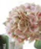 Artificial Hydrangea Flower with Flower Rod DIY Silk Accessory for Party Home Wedding Decoration 5 Colors