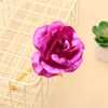 24K Gold Rose Dipped Foil Plated Romantic Flower Artificial Wedding Feestelijke Party Valentine Day Gift LX4779