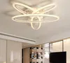 Ny modern akryl LED Luxury ljuskronor Belysning Planetary Tractory taklampor för vardagsrum matsal Bedrum Luster Avize AC 90-260V MYY