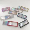 3D 5D Mink Eyelashes Custom Packaging Empty Glitter Rhinestone Box بيع Natural Mink Lashes6322191