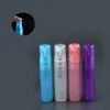 5 ml 5G Frosted Plastic Tube Lege navulbare parfumflessen spray voor reizen en cadeau, mini-draagbare pen 100