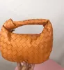 Clássico Woven Hand bolsas de couro Nuvem Forma Noite Bolsas cadeia de embreagem Mulheres Bolsa Clipe Handbag Crossbody Totes