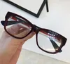 Grossiste-luxe- 0278 Montures de lunettes carrées 0 Monture de lunettes de lunettes noires 55 * 15 * 145 Nouveau avec étui