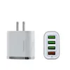 Chargeur mural Hub USB QC 3.0, Charge rapide à 4 ports, adaptateur secteur 3A, prise US/EU