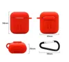 Silicone Fone de ouvido proteger caso para Earpods 2 Air Po DS Pro com alça de pescoço Suporte anti-perdido para vagens de ar ganchos de fone de ouvido