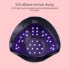 Auto Dual Light Source UVLED Lamp Gel Nail Dryer Cure Intelligent Timing Nail Art Equipment Manicure Tools EUUS PLUG TSLM11542595