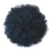 Afro Kinky Curly Pferdeschwanz Remy Kunsthaar für afroamerikanische Frauen Clip-in-Pferdeschwanz Kordelzug Hochtemperaturfaser Pferdeschwanz