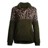 10 colori Sherpa donna leopardo patchwork pullover invernale manica lunga felpa con cerniera morbido maglione in pile cappotto capispalla con butterato7862894
