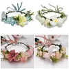 Ladies manual Headwear Mix Cor grinalda Artificial Festa Casamento Headdress Flores Hairband Crown Flower Suprimentos 13 6mxE1