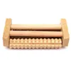 1PCS High quality Wooden Foot Massage Roller Massage Feet Plantar Fasciitis Roller Reflexology C18122801