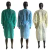 Non-woven Protective Clothing Disposable Isolation Gowns Clothing Suits Anti Dust Outdoor Protective Clothing Disposable Raincoats RRA3315