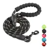 P Hook Round Rope Dog Traction Rope With Safe Reflective Light Dog Chain Dog Belt Suitable for Medium & large dogs By Alibear