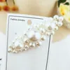 Mix Style White Pearl Hair Clip Women Girls Pearl Barrettes Regalo per amore Fidanzata Accessori per capelli moda Prezzo all'ingrosso