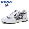 BONA 2019 Neue Frühling Herbst Männer Casual Schuhe Cartoon Animation Männer Mikrofaser Schuhe Loafers Lace-Up Bequeme Männer Flache schuhe